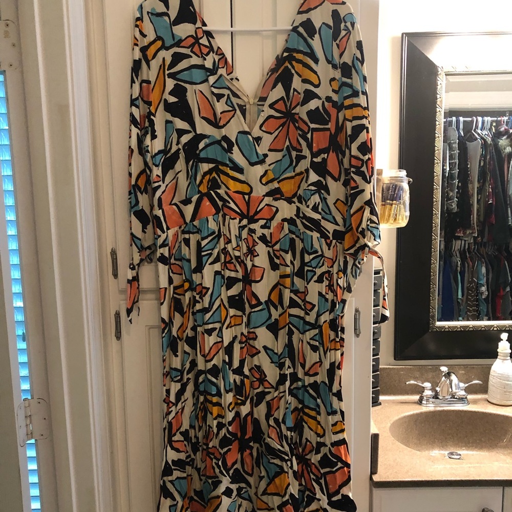 Printed dress